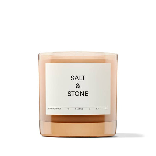 Salt & Stone Candle - Grapefruit & Hinoki