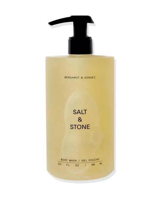 Salt & Stone Bergamot + Hinoki Body Wash