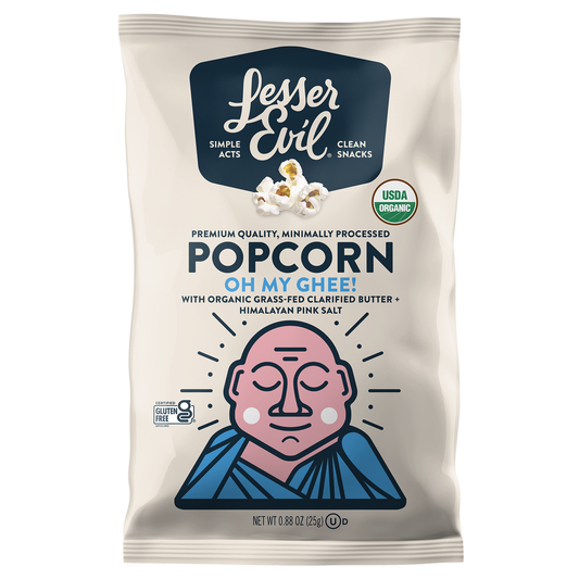 Oh My Ghee Organic Popcorn
